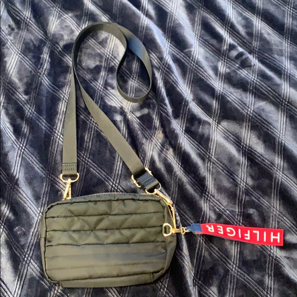 Tommy Hilfiger Black Nylon Crossbody